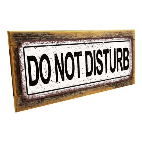Not disturb metal - metal, sign