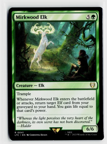 Mtg mirkwood elk ltc - mirkwood, x1