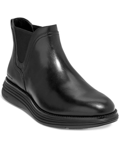 Men cole haan black leather - cole,