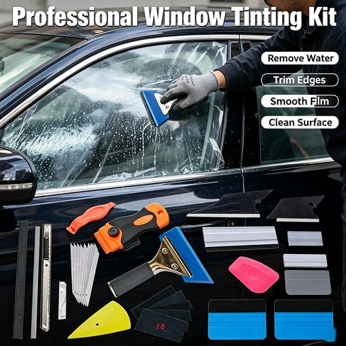 29pcs window tint - tint, tools