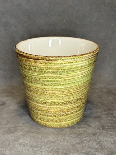 Ceramic pot planter - ceramic, green