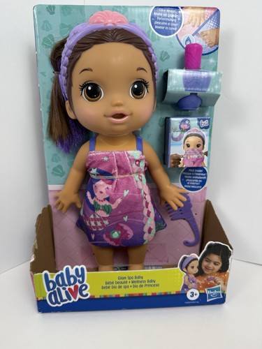 Baby alive glam spa mermaid - baby,
