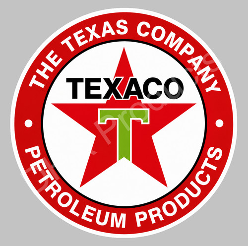 Texaco star motor oil gas - star,