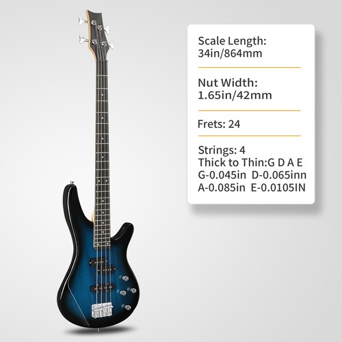 Ktaxon string electric bass - electric,