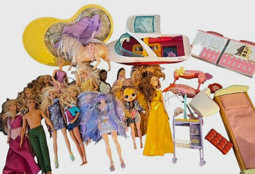 Huge fashion doll - lot, w/