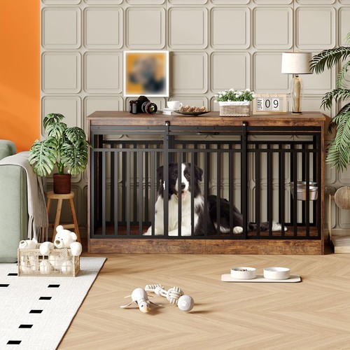 Modern farmhouse dog house - modern,
