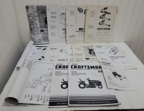 Lot vtg craftsman sears - vtg,