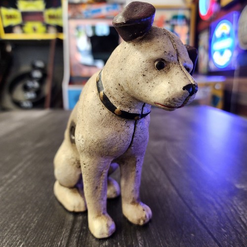 Rca dog piggy bank - bank, iron