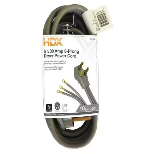 Hdx 30 amp 3 - ft., 10/3