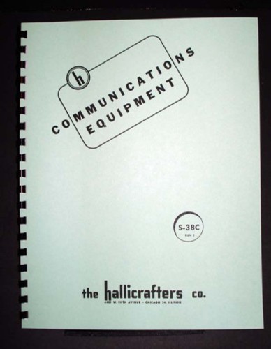 Hallicrafters 38c s38c - s-38c,