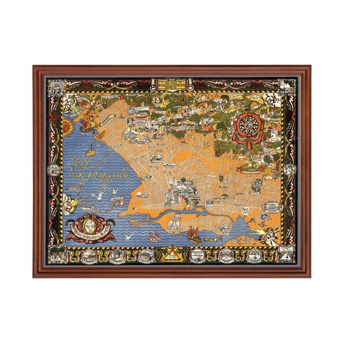 Old map san - map, ca