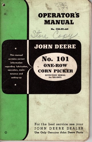 Vintage john deere - deere, no