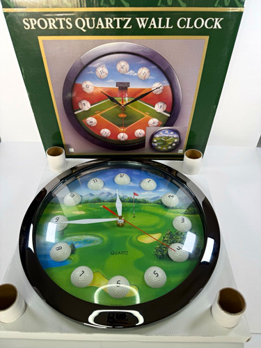 Golf theme quartz battery - golf,