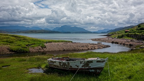Photo 6x4 abandoned - photo, boat