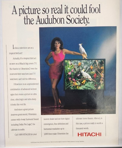 1992 hitachi television - 1992,