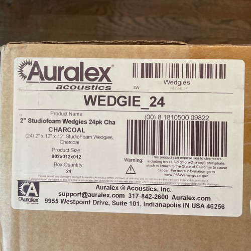 Auralex wedgie24 pieces - 24,