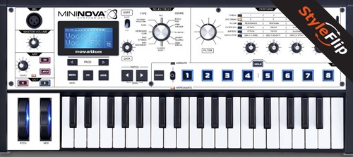 Novation mininova synthesizer - novation,