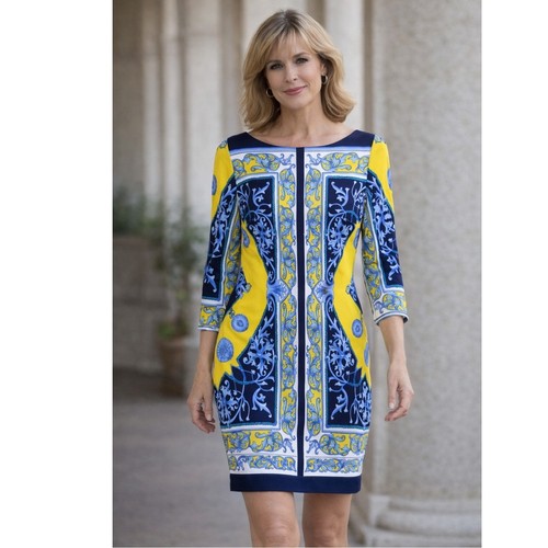 Cache dress size - dress, blue