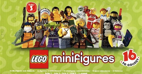 Lego minifigures series - lego, 3