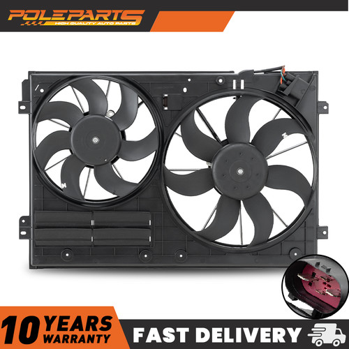 Radiator cooling fan - 1x,