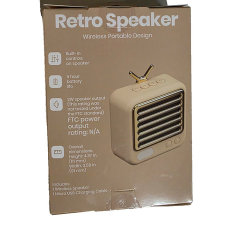 New gems retro speaker - gems,