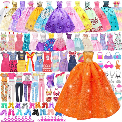 Pcs barbie clothes - pcs, doll