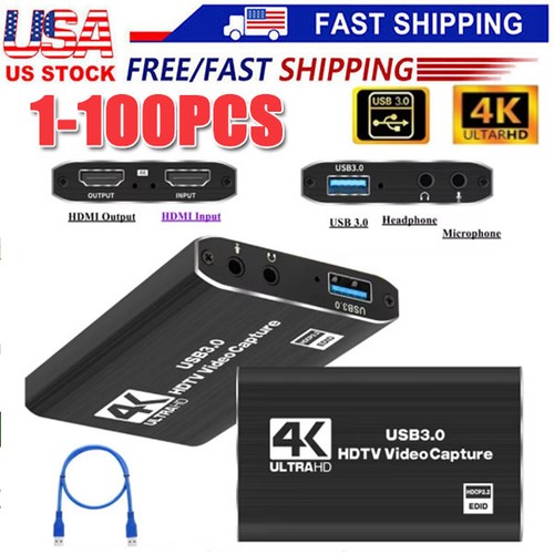 Audio video capture card - 4k,