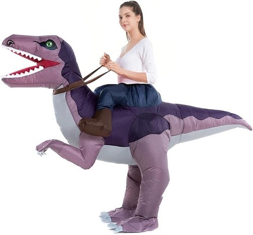 Inflatable dinosaur costume - inflatable,