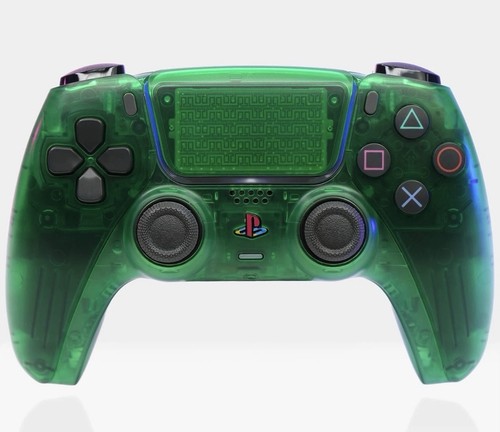 Ps2 emerald clear green custom - ps2,