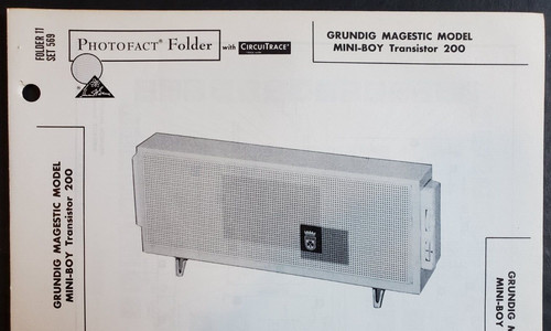 Grundig majestic model - grundig,