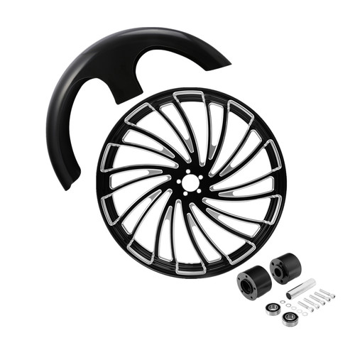 Front wheel rim - rim, hub