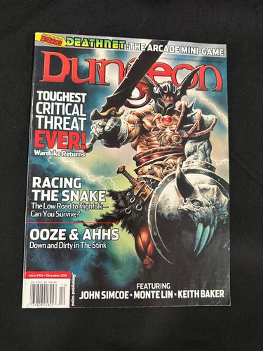 Dungeon magazine issue - dungeon,
