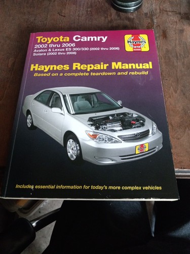 Toyota camry 2002 thru - toyota,