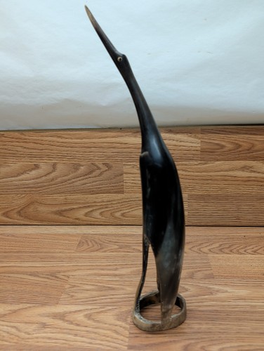 Beautiful vintage carved horn - vintage,