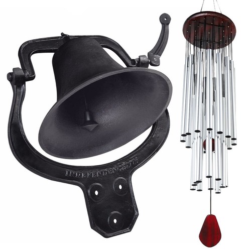 Church cast iron dinner bell - cast,