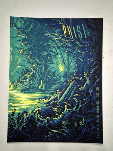 Phish poster xfinity center - phish,