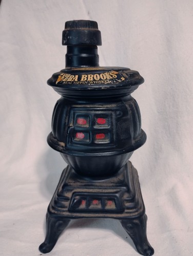 Decanter pot belly wood - decanter,