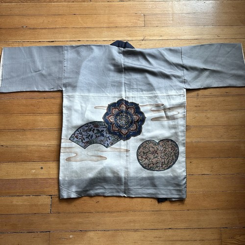 Antique 1940s japanese silk - antique,