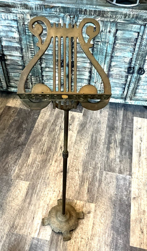 Vintage ornate brass music - ornate,