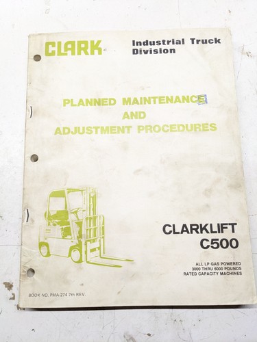 Clark fork lift truck - clark,