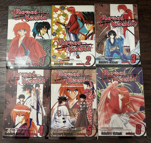 Rurouni kenshin manga vol 6 - rurouni, 1-6
