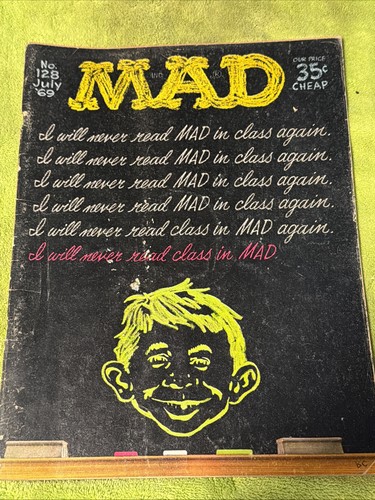 Vintage mad magazine issue - magazine,