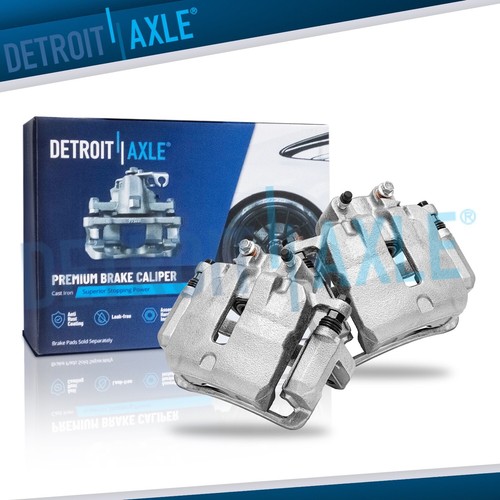 Pair front brake calipers - brake,