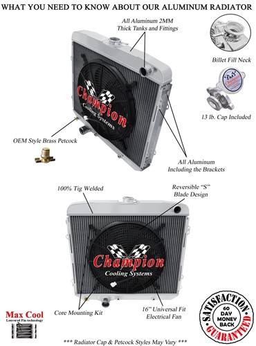Champion row radiator w - kr,