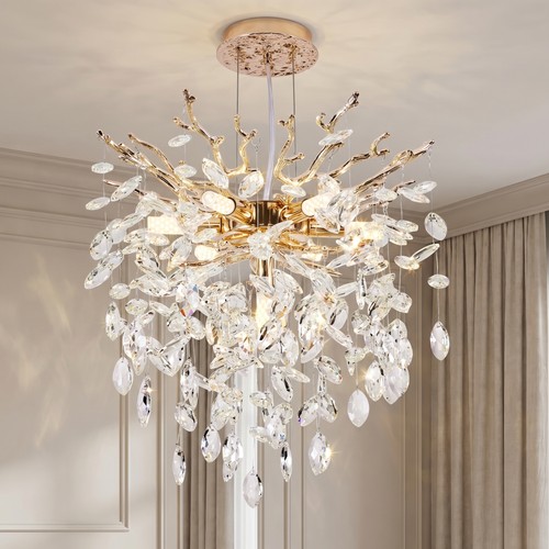 Crystal chandelier modern - 18'',