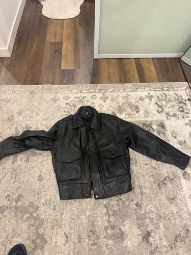 Dockers men black leather - dockers,