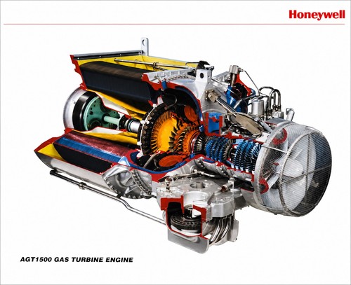 Honeywell agt 1500 gas - agt, turbine