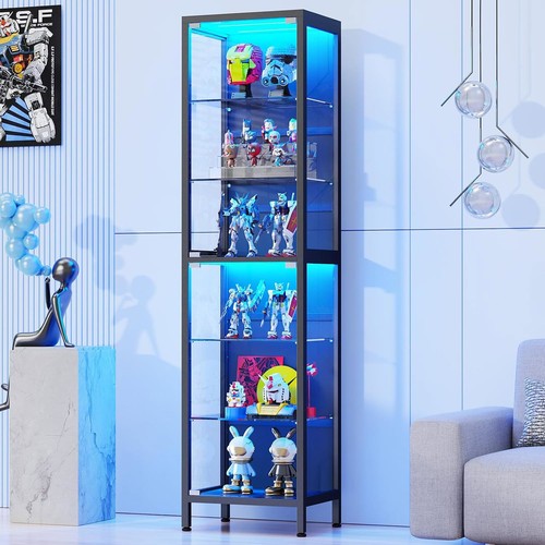 Display case with - 71“,