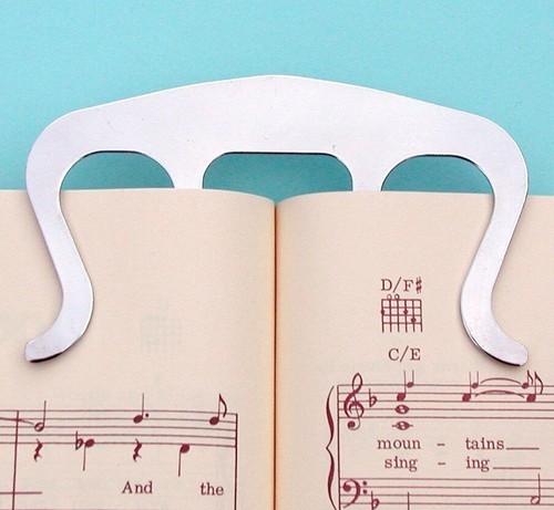Music book clip page - clip-,