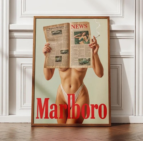 Vintage cigarette western - cigarette,